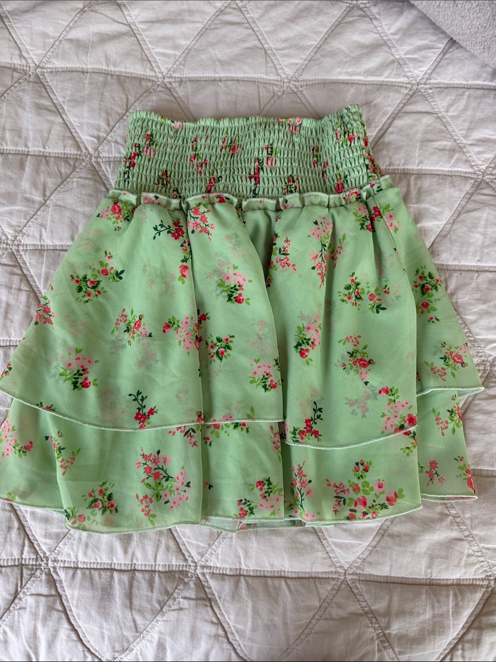 Peek Ruffle Skirt